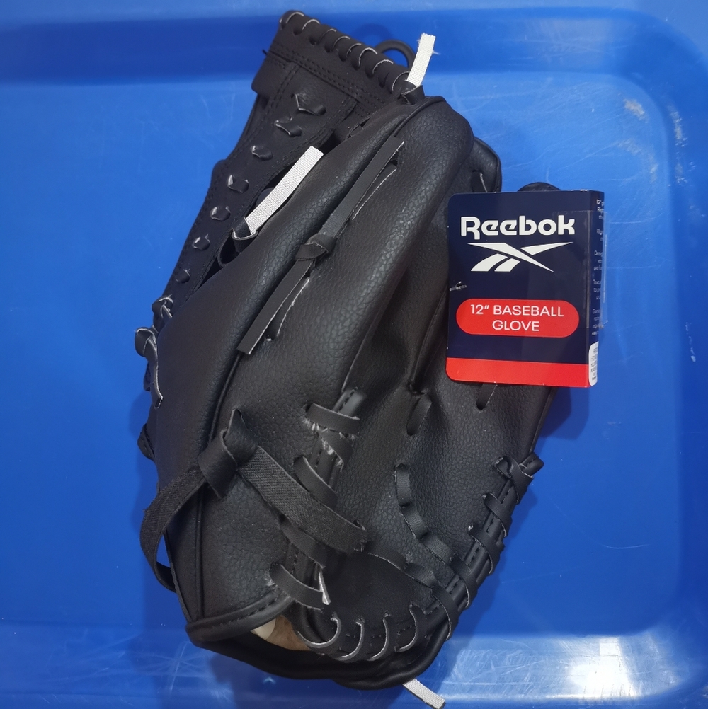 NWT Reebok Baseball Glove 12" RBG1200 Black
